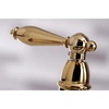 image:imageKingston Brass KS3275ALBS Kitchen Faucet with Side Sprayer Oil Rubbed BronzePolished Brass