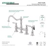 image:imageKingston Brass KS3275ALBS Kitchen Faucet with Side Sprayer Oil Rubbed BronzePolished Chrome