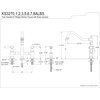 image:imageKingston Brass KS3275ALBS Kitchen Faucet with Side Sprayer Oil Rubbed BronzePolished Chrome