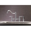 image:imageKingston Brass KS3275ALBS Kitchen Faucet with Side Sprayer Oil Rubbed BronzePolished Chrome