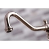 image:imageKingston Brass KS3275PKLBS Duchess Bridge Kitchen Faucet with Brass Sprayer Oil Rubbed BronzeBrushed Nickel