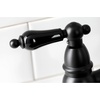 image:imageKingston Brass KS3275PKLBS Duchess Bridge Kitchen Faucet with Brass Sprayer Oil Rubbed BronzeMatte Black