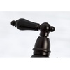 image:imageKingston Brass KS3275PKLBS Duchess Bridge Kitchen Faucet with Brass Sprayer Oil Rubbed BronzeOil Rubbed Bronze