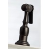 image:imageKingston Brass KS3275PKLBS Duchess Bridge Kitchen Faucet with Brass Sprayer Oil Rubbed BronzeOil Rubbed Bronze