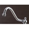 image:imageKingston Brass KS3275PKLBS Duchess Bridge Kitchen Faucet with Brass Sprayer Oil Rubbed BronzePolished Chrome