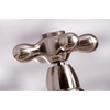 image:imageKingston Brass KS3277AXBS Restoration 8Inch Bridge Kitchen Faucet with Sprayer Brushed BrassBrushed Nickel