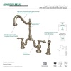 image:imageKingston Brass KS7750ALBS English Country Bridge Kitchen Faucet Matte Black 8 x 825 x 145Brushed Nickel