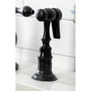 image:imageKingston Brass KS7750ALBS English Country Bridge Kitchen Faucet Matte Black 8 x 825 x 145Matte Black