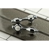 image:imageKingston Brass KS7758TALBS Tudor Bridge Kitchen Faucet with Brass Sprayer Brushed NickelPolished Chrome