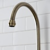 image:imageKingston Brass KS7792TXBS French Country Bridge Kitchen Faucet with Brass Sprayer Polished BrassAntique Brass
