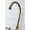image:imageKingston Brass KS7793ALBS English Country Bridge Kitchen Faucet Antique Brass 135 x 775 x 1681Antique Brass