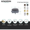 image:imageKingston Brass SC1006 Faucet Hole Cover 2 Diameter Polished NickelBrushed Brass