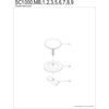 image:imageKingston Brass SC1006 Faucet Hole Cover 2 Diameter Polished NickelBrushed Brass