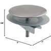 image:imageKingston Brass SC1006 Faucet Hole Cover 2 Diameter Polished NickelBrushed Nickel