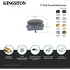 image:imageKingston Brass SC1006 Faucet Hole Cover 2 Diameter Polished NickelMatte Black