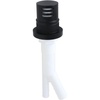 image:imageKingston Brass KA421BN Trimscape Dishwasher Air Gap Brushed NickelMatte Black