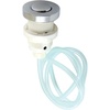 image:imageKingston Brass KAM317 Trimscape Garbage Disposal Air Switch Button Brushed BrassPolished Chrome