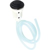 image:imageKingston Brass KAT31AB Trimscape Garbage Disposal Air Switch Button in Antique BrassMatte Black