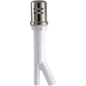 image:imageKingston Brass K811AB Trimscape Air Gap for Dish Washer Antique BrassBrushed Nickel