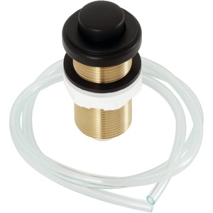 image:imageKingston Brass KA216 Trimscape Garbage Disposal Air Switch Button Polished NickelMatte Black