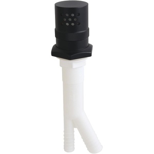 image:imageKingston Brass KA411BN Trimscape Dishwasher Air Gap Brushed NickelMatte Black