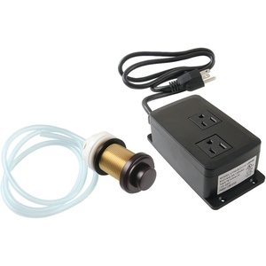 image:imageKingston Brass KADK215 Trimscape Dual Outlet Garbage Disposal Air Switch Kit Oil Rubbed Bronze