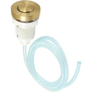 image:imageKingston Brass KAM317 Trimscape Garbage Disposal Air Switch Button Brushed BrassBrushed Brass