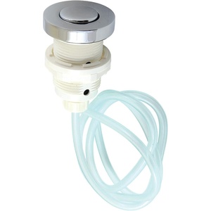 image:imageKingston Brass KAM317 Trimscape Garbage Disposal Air Switch Button Brushed BrassPolished Chrome
