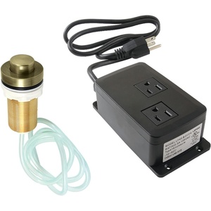 image:imageKingston Brass KAMDK212 Trimscape Dual Outlet Garbage Disposal Air Switch Kit in Polished BrassAntique Brass