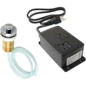image:imageKingston Brass KAMDK212 Trimscape Dual Outlet Garbage Disposal Air Switch Kit in Polished BrassPolished Chrome