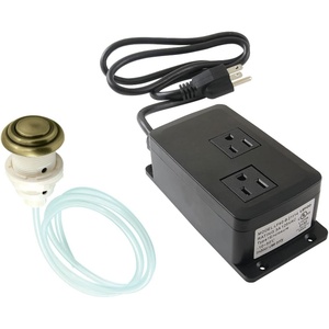 image:imageKingston Brass KATDK316 Trimscape Dual Outlet Garbage Disposal Air Switch Kit in Polished NickelAntique Brass