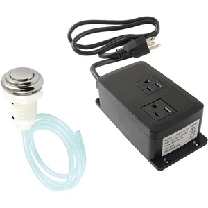 image:imageKingston Brass KATDK316 Trimscape Dual Outlet Garbage Disposal Air Switch Kit in Polished NickelPolished Nickel