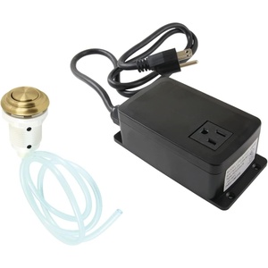 image:imageKingston Brass KATSK317 Trimscape Single Outlet Garbage Disposal Air Switch Kit in Brushed Brass