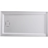 image:imageAqua Eden VTSB60325L Dominica 60 x 32 Single Threshold Shower Base with Left Drain Hole White