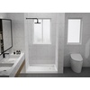 image:imageAqua Eden VTSB60326R Bonaire 60 x 32 AntiSkid Single Threshold Shower Base with Right Drain Hole White