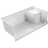 image:imageKingston Brass VTSB603221L Grenada Shower Base White 60 x 32 x 2088