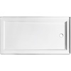 image:imageKingston Brass VTSB60324R 60 x 32 Acrylic Double Threshold Shower Base with Right Drain Glossy White