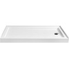 image:imageKingston Brass VTSB60324R 60 x 32 Acrylic Double Threshold Shower Base with Right Drain Glossy White
