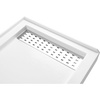 image:imageKingston Brass VTSB60325RT 60 x 32 AntiSkid Acrylic Shower Base with Right Drain Glossy White
