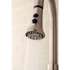 image:imageKingston Brass Gourmetier KDH8725 PullDown Kitchen Faucet Sprayer Oil Rubbed BronzeBrushed Nickel
