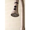 image:imageKingston Brass Gourmetier KDH8725 PullDown Kitchen Faucet Sprayer Oil Rubbed BronzeBrushed Nickel