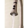 image:imageKingston Brass Gourmetier KDH8725 PullDown Kitchen Faucet Sprayer Oil Rubbed BronzeBrushed Nickel