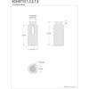 image:imageKingston Brass KDH8713 Convergent PullDown Kitchen Faucet Sprayer Head Antique BrassPolished Chrome