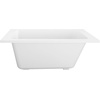 image:imageKingston Brass VTPN483419T 48Inch Acrylic DropIn Tub Glossy WhiteGlossy White