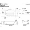 image:imageKingston Brass VTPN673219T 67Inch Acrylic DropIn Tub Glossy WhiteGlossy White