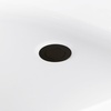 image:imageKingston Brass VTRS522928M0 52 Acrylic Oval Double Slipper Freestanding Tub with OverflowDrain Assembly Glossy WhiteMatte BlackGlossy WhiteOil Rubbed Bronze