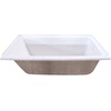 image:imageKingston Brass XVTPN603020R Drop In Acrylic Tub with Reversible Drain 60 x 30 x 2014 WhiteWhite