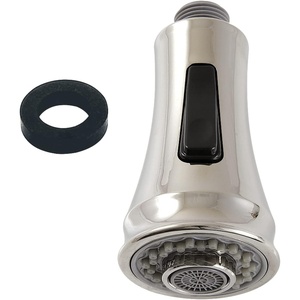 image:imageKingston Brass KDH8813 Gourmet Scape 2Function PullDown Kitchen Faucet Sprayer Head Antique BrassPolished Nickel