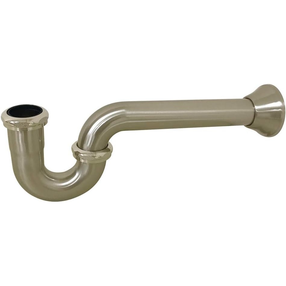 image:imageFauceture CC2121 Vintage 112 Inch Decor PTrap Polished ChromeBrushed Nickel