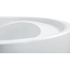 image:imageAqua Eden VTOV512925S 51Inch Acrylic Freestanding Tub with Seat and Drain Glossy White